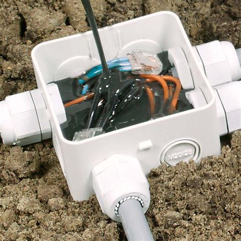 install outdoor light junction box|waterproof underground electrical junction box.